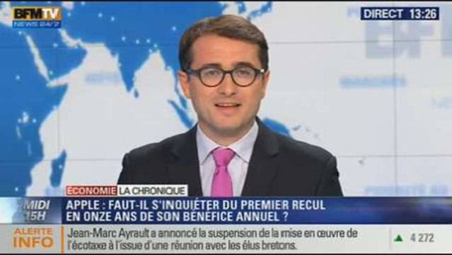 la Chronique éco d'Emmanuel Duteil: Apple, la marque n'impressionne plus - 29/10