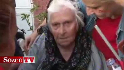 Yaşlı teyzeyi bu hale getirenler utansın