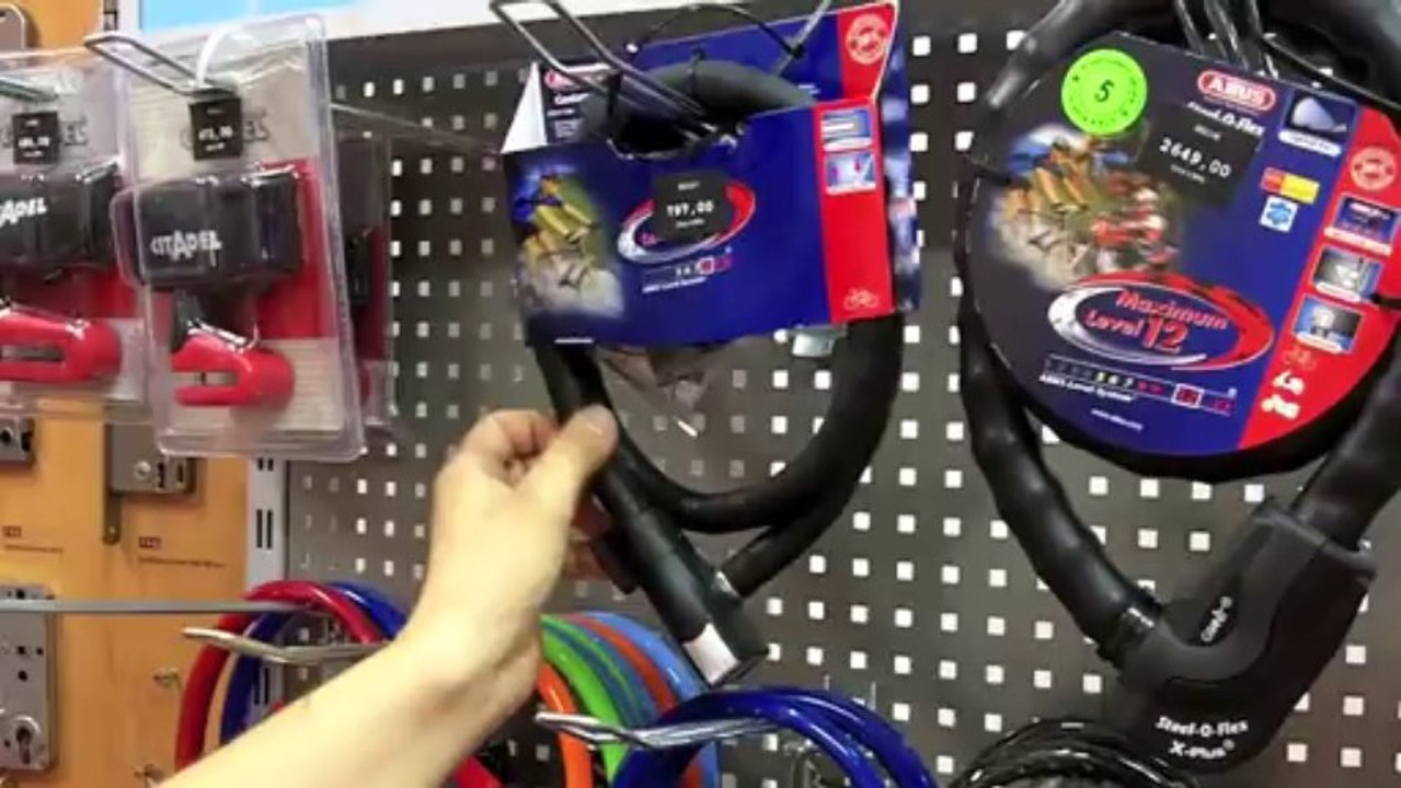 Jaký zámek na kolo - jaký je nejlepší zámek na kolo