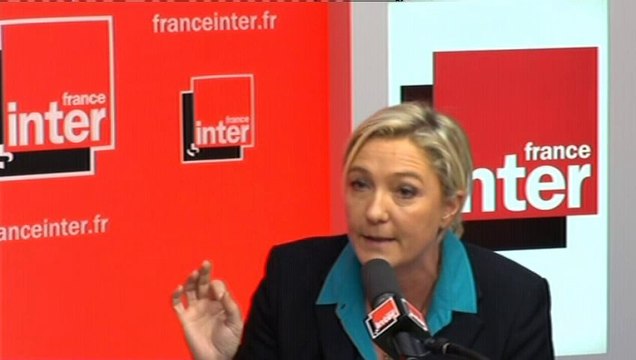 Marine Le ¨Pen : Le terme extrême droite est une arme politique