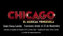 Velma Kelly se llena las manos de sangre  en “Chicago el Musical
