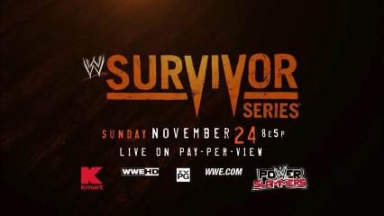 WWE Survivor Series 2013 - TV Promo HD