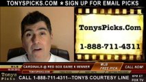 World Series Game 6 Pick Prediction Boston Red Sox vs. St Louis Cardinals MLB Odds Preview 10-30-2013