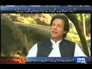 Imran Khan Exclusive On Dunya @ 8 With Malick 29th october 2013