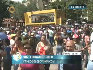 Inicia marcha de los trabajadores de la Gobernación de Miranda: "Aquí estamos en pie de lucha"