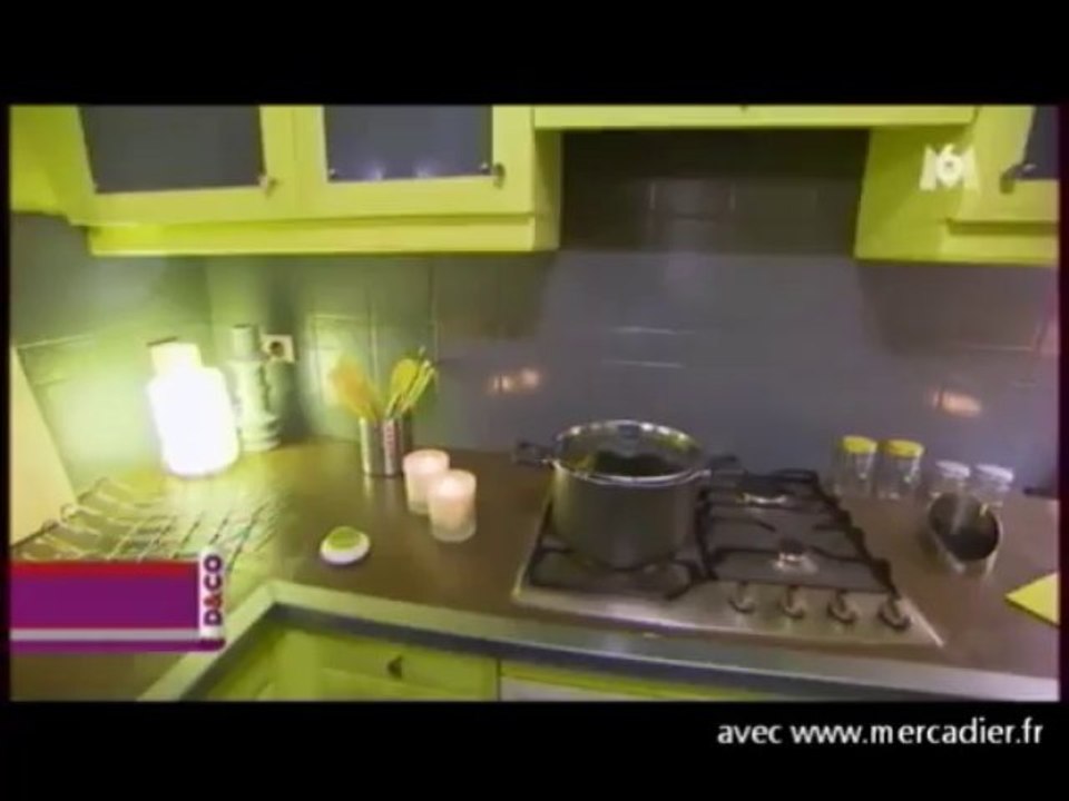 M6-D&Co-Extrait-Plan Travail Béton Ciré sur Ancien Carrelage-Partie 6-Fin