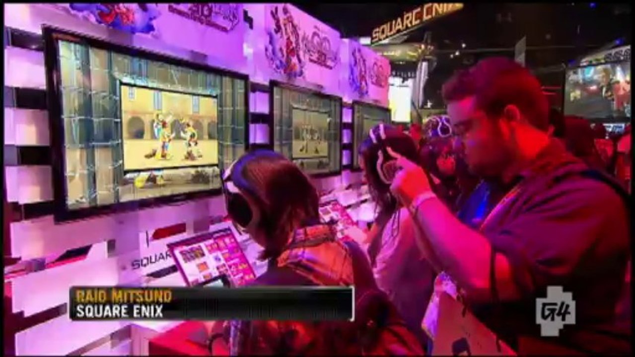 G4TV Kingdom Hearts 3D Floor Report @ E3 2012