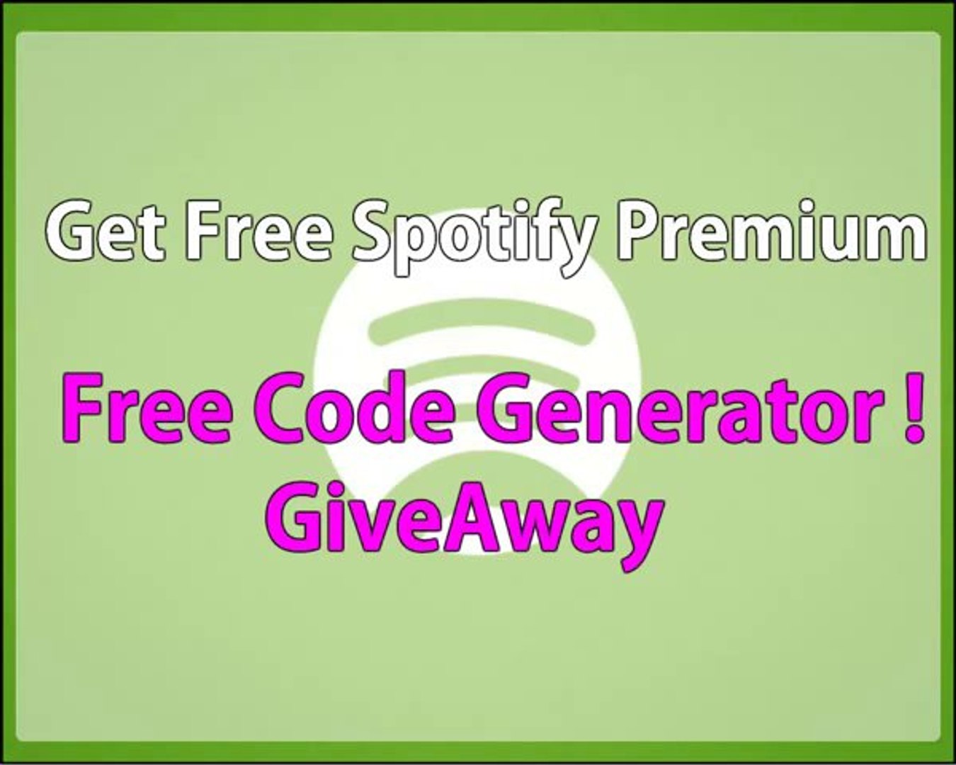 ⁣Spotify Code Generator Premium [ Fast Easy ]