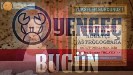 YENGEÇ Burç Yorumu 30 Ekim 2013 Astrolog DEMET BALTACI - Bilinç Okulu  ( Astroloji, astrolgy, horoskop, daily horoscope, sign, burçlar, burcu, astrolojik )