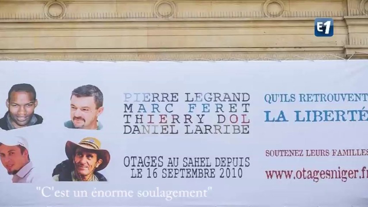 Otages : "nous espérons voir Pierre le plus vite possible"