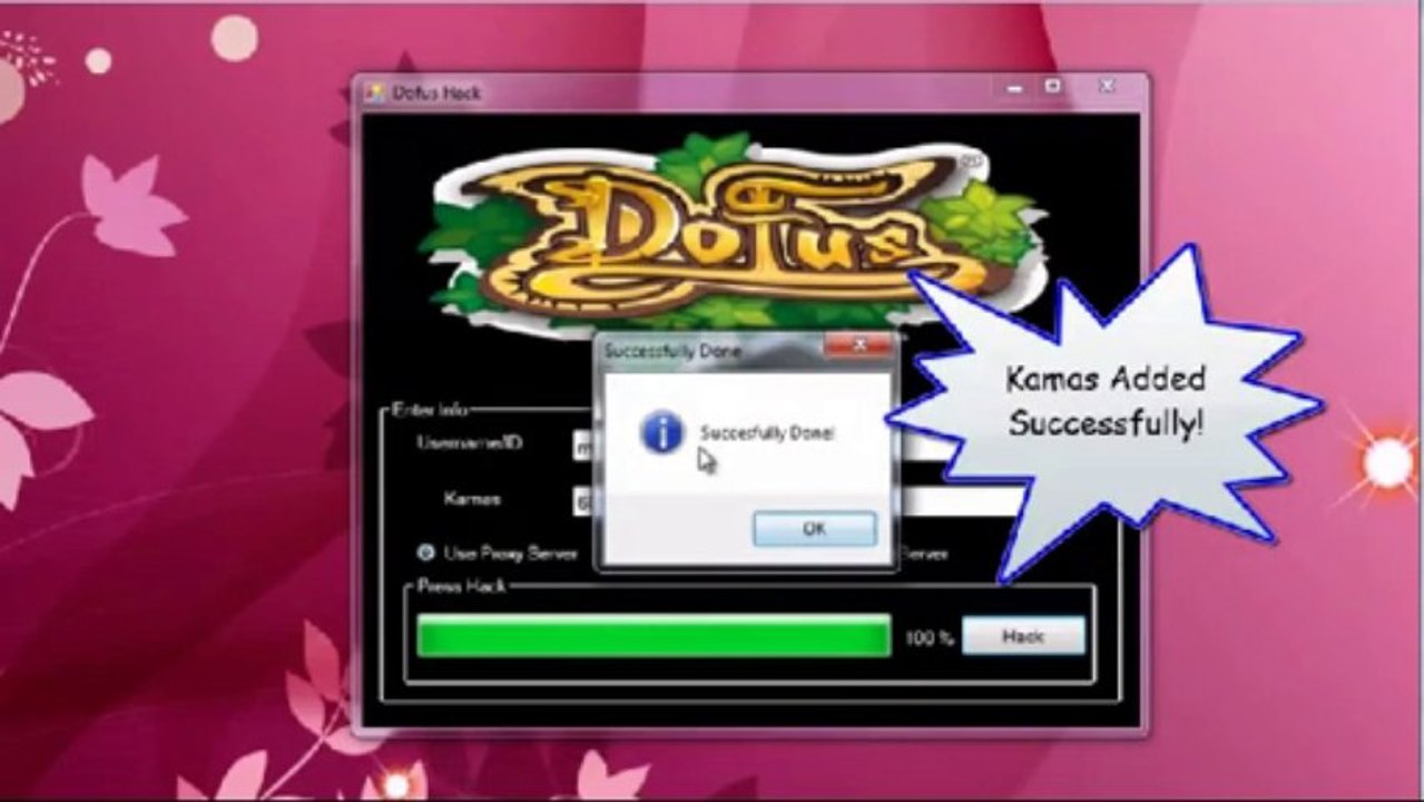 Generateur Dofus 2013 [Ogrines] [Preuve]