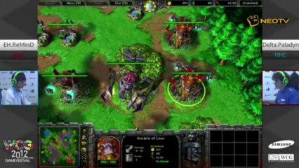2nd Match - Groupe A WCG 2012 - Remind vs Paladyn