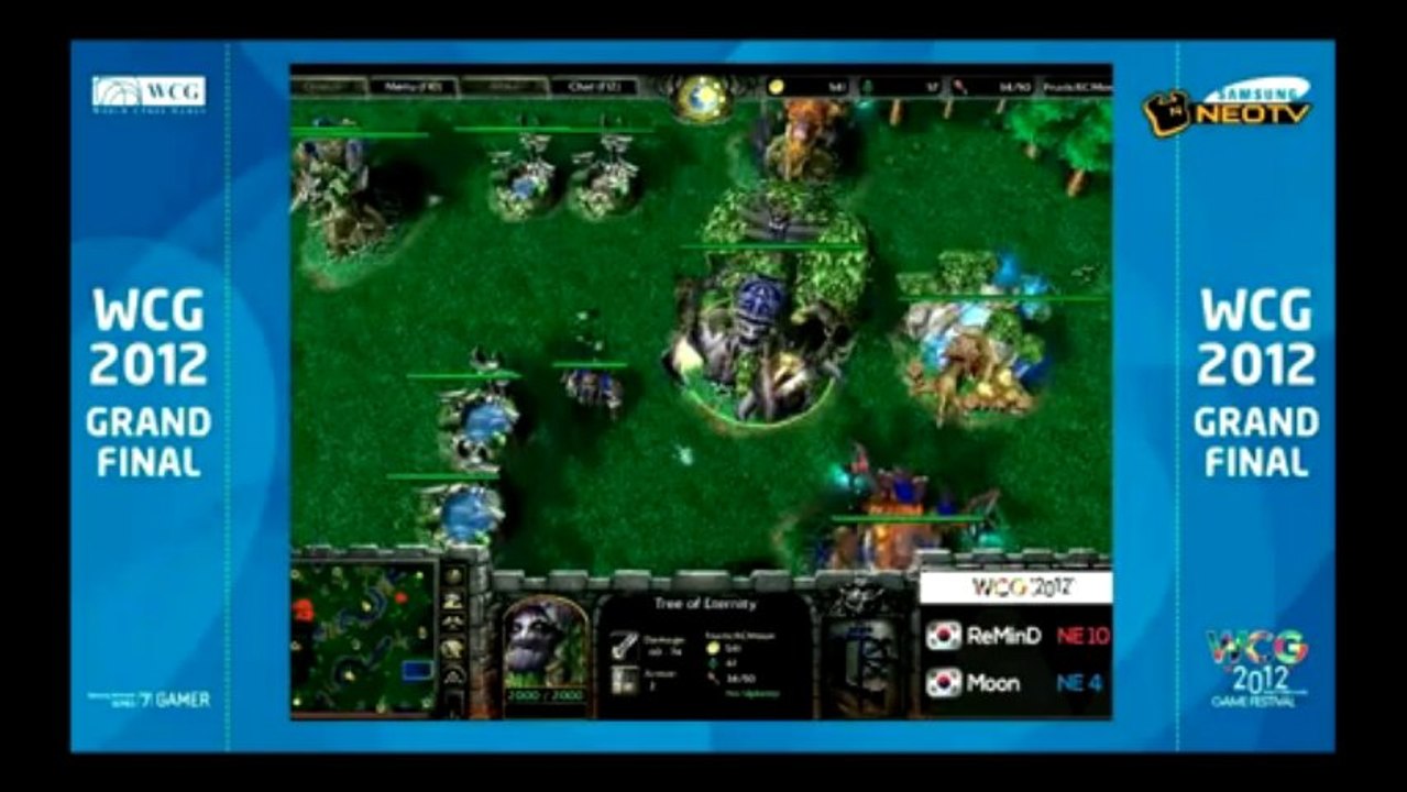 4th Match - Groupe A WCG 2012 - Moon vs Remind