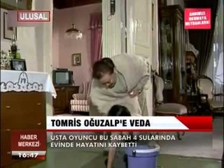 TOMRİS OĞUZALP YAŞAMINI YİTİRDİ