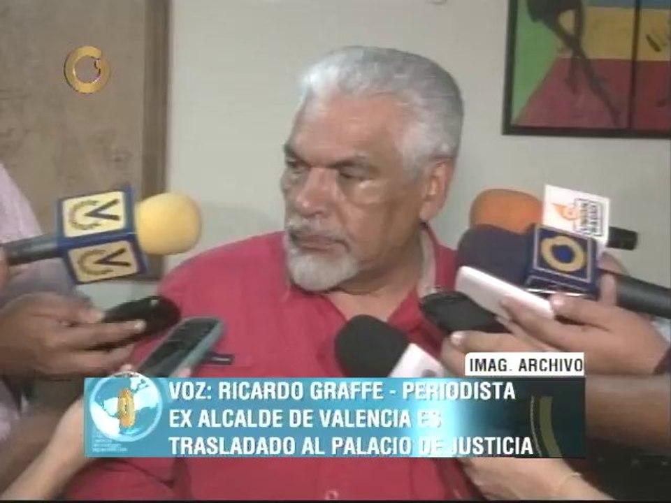 El ex alcalde de Valencia fue traslado al Palacio de Justicia