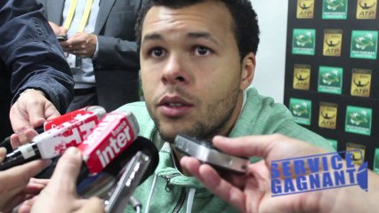 Paris-Bercy 2013 - Jo-Wilfried Tsonga : "L'important, c'est de me reconstruire"