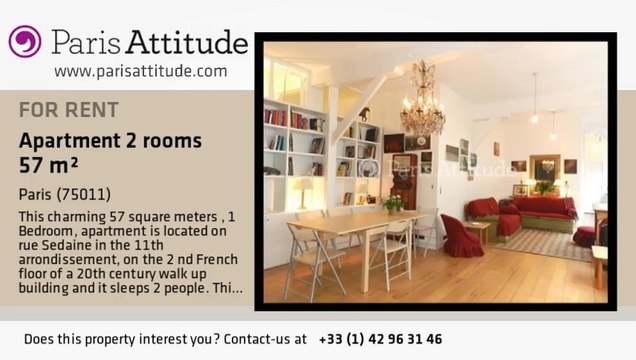 1 Bedroom Apartment for rent - Bastille, Paris - Ref. 8339