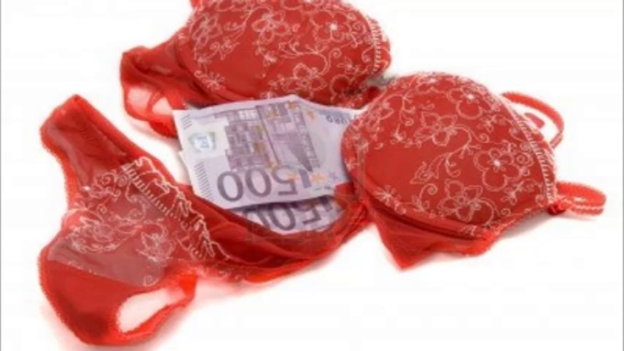 Rote unterwäsche