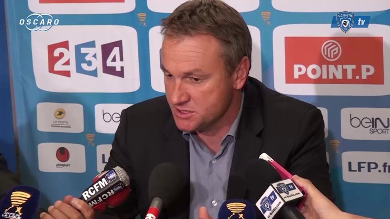 CdL / 2013-14 : Bastia 1-0 Ajaccio : Réaction de F. Hantz