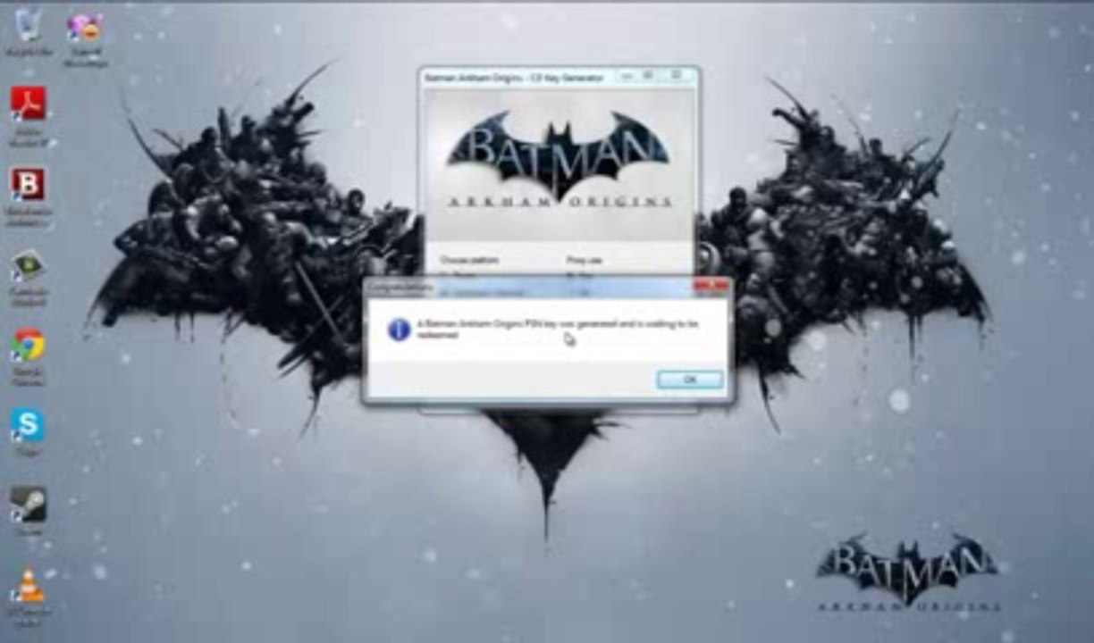 Batman Arkham Origins CD Key Generator ; Link in Description (PSN, Xbox Live and Steam only)