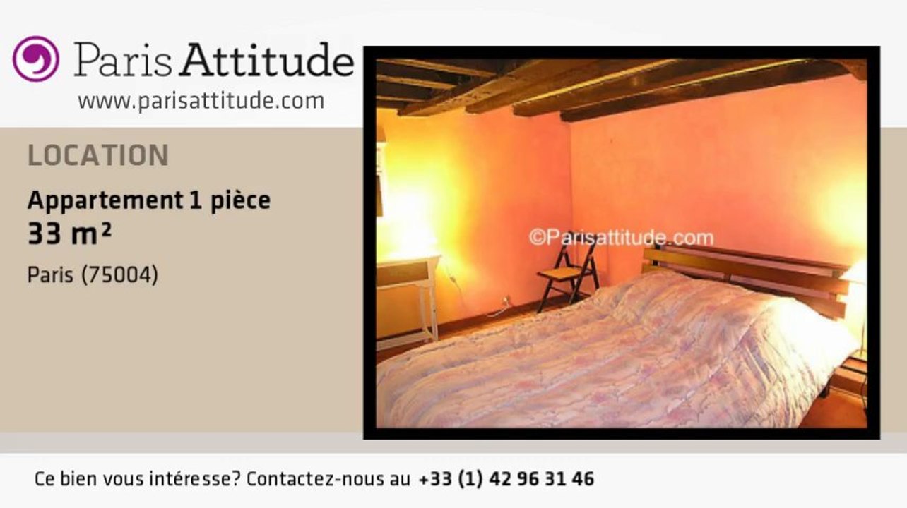 Appartement Alcove Studio à louer - Centre George Pompidou, Paris - Ref. 2587