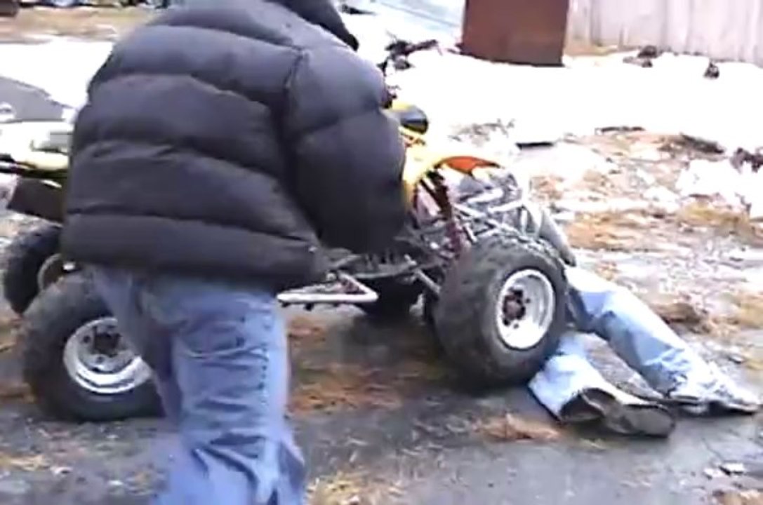 Super Funny Atv Crash