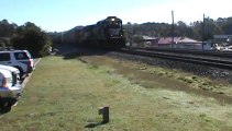 Train meet with NS 288 and NS 154 in Austell Ga.