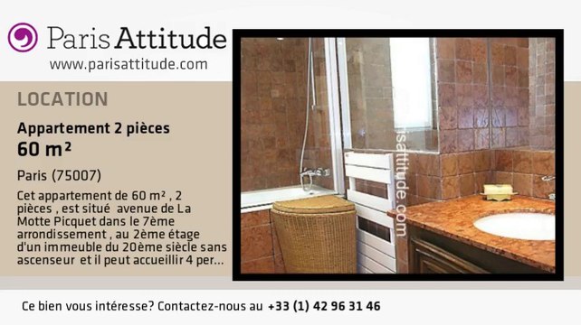 Appartement 1 Chambre à louer - Ecole Militaire/Unesco, Paris - Ref. 7503