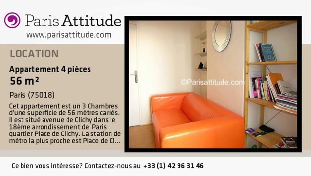 Appartement 3 Chambres à louer - Montmartre, Paris - Ref. 5053