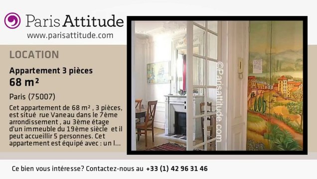 Appartement 2 Chambres à louer - Invalides, Paris - Ref. 6767