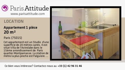Appartement Studio à louer - Montparnasse, Paris - Ref. 3620