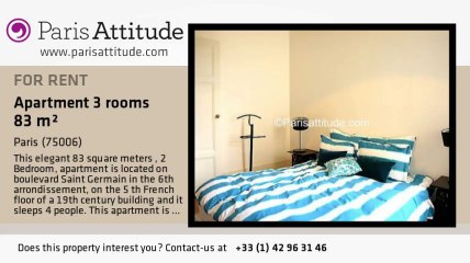 2 Bedroom Apartment for rent - St Germain, Paris - Ref. 7576