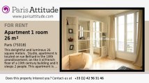 Studio Apartment for rent - Jules Joffrin - Mairie du 18ème, Paris - Ref. 7124