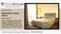 1 Bedroom Apartment for rent - Montparnasse, Paris - Ref. 7024