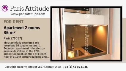 1 Bedroom Duplex for rent - Batignolles, Paris - Ref. 7940
