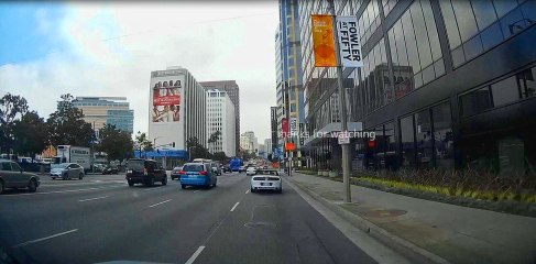 Dana Point (South OC) to Wilshire blvd. Los Angeles - TIME LAPSE TRAVEL - SJ1000 HD - October 2013