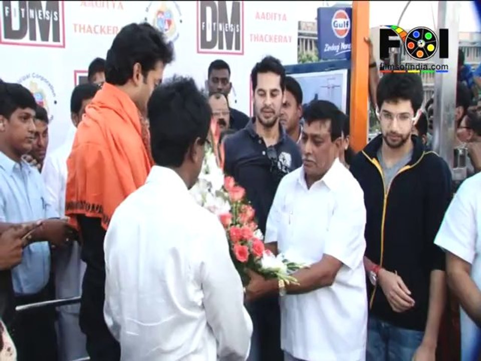 Abhishek Bachchan Launches Dino Morea’s DM Fitness Studio