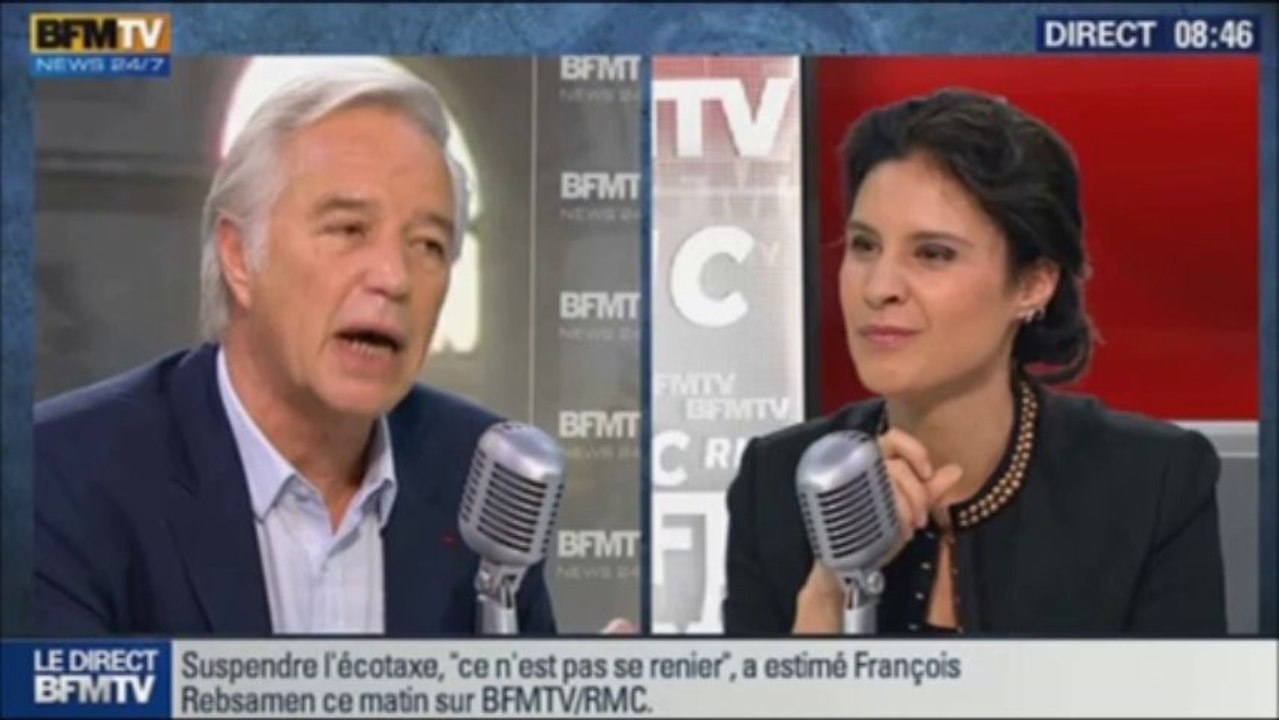 François Rebsamen, l'invité de Bourdin Direct
