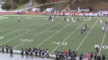 Football : One vs an entire team. Freshman Dominick Williams Punt Return For Touchdown