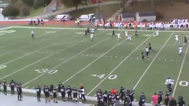Football : One vs an entire team. Freshman Dominick Williams Punt Return For Touchdown