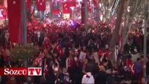 Kadıköy'de onbinler Cumhuriyet'i kutladı