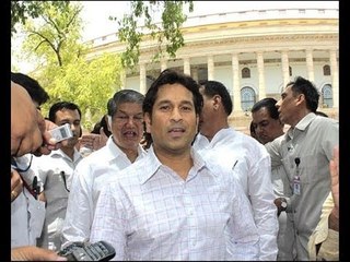 Sachin Tendulkar finally speaks about joining politics