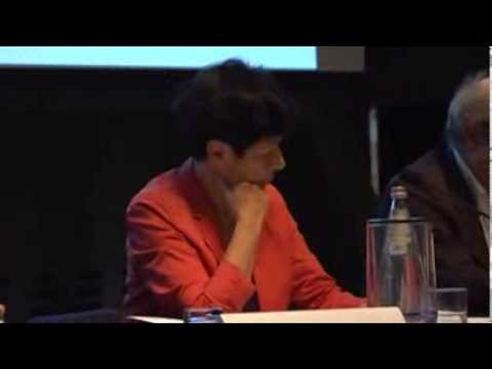 Napoli - Ricerca, Helga Nowotny a Città della Scienza -1- (29.10.13)