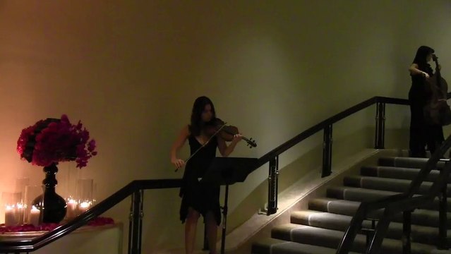 Los Angeles String Quartet wedding ceremony musicians