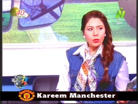 الاعلاميه سها ابراهيم فى صباح الرياضه مع الناقد الرياضي الاستاذ ايمن بدره الاربعاء 30اكتوبر 2013