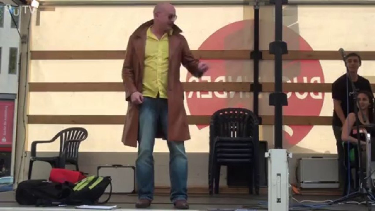 Ludo Vici Yes We Scan Demo München 26.10.2013 - QSO4YOU TV #Aktuell