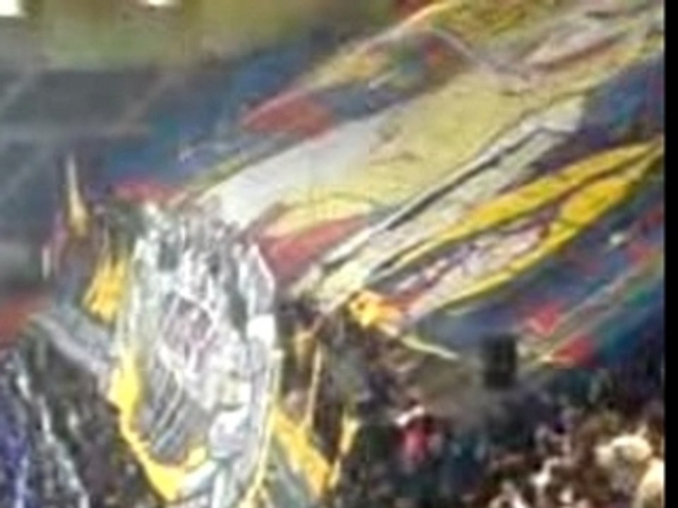 Tifo anniversaire Supra Auteuil 15 ans