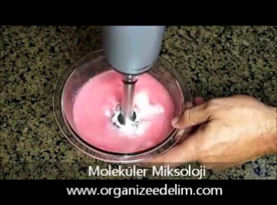 Moleküler Miksoloji Bölüm 1