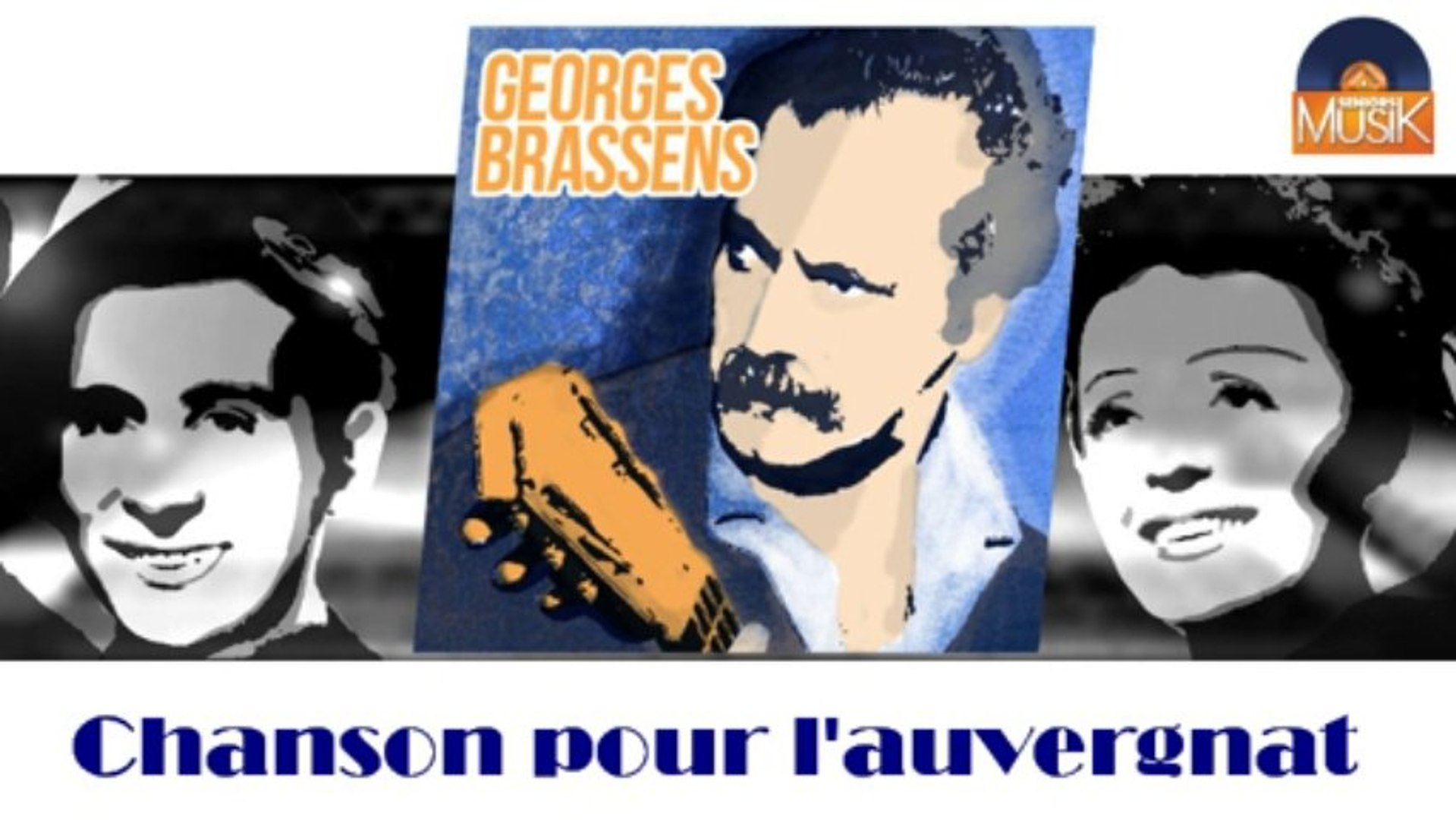 ⁣Georges Brassens - Chanson pour l'auvergnat (HD) Officiel Seniors Musik