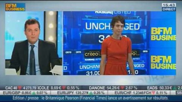 Parcours et introduction en bourse de Criteo: Marie Ekeland dans intégrale bourse - 30/10